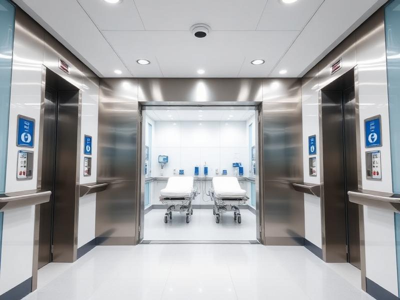 Hospital Elevators - Linkwel Engineers, elevator manufacturers in India